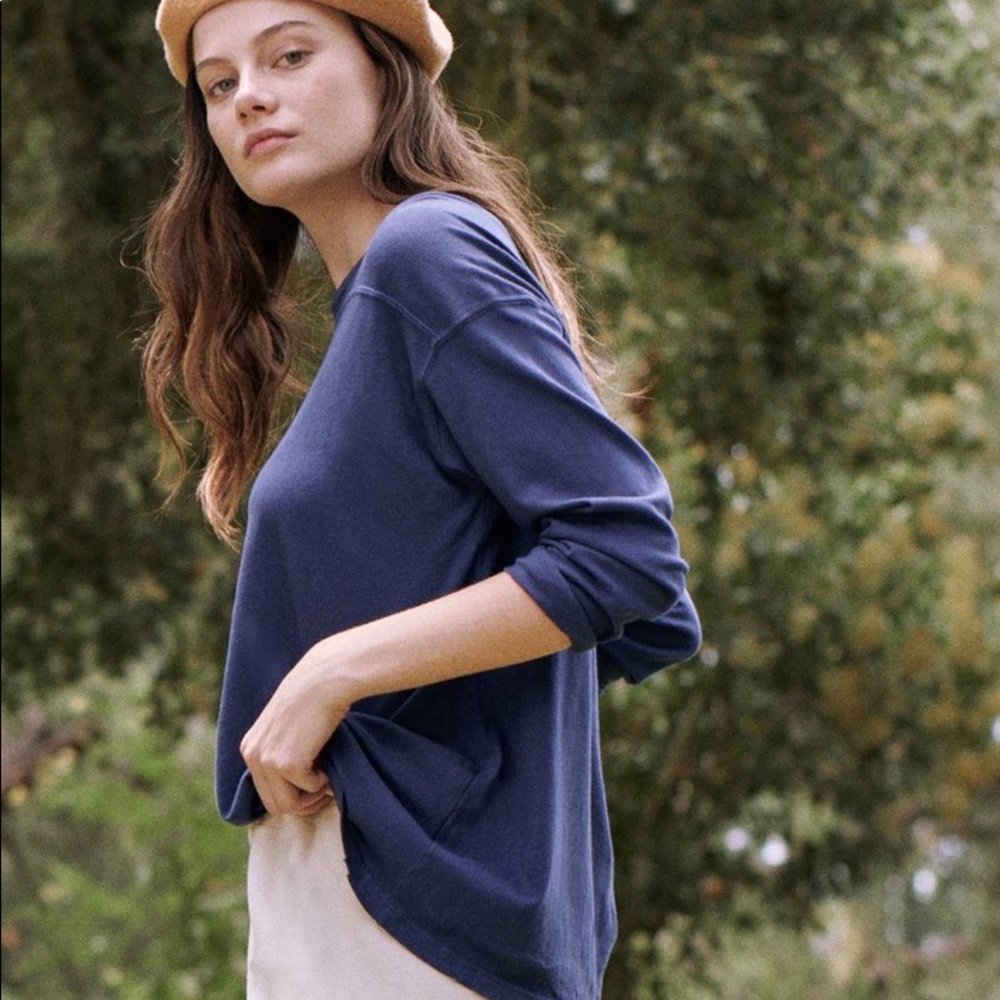 NWT The Great. L/S Sport Tee sz 2/M